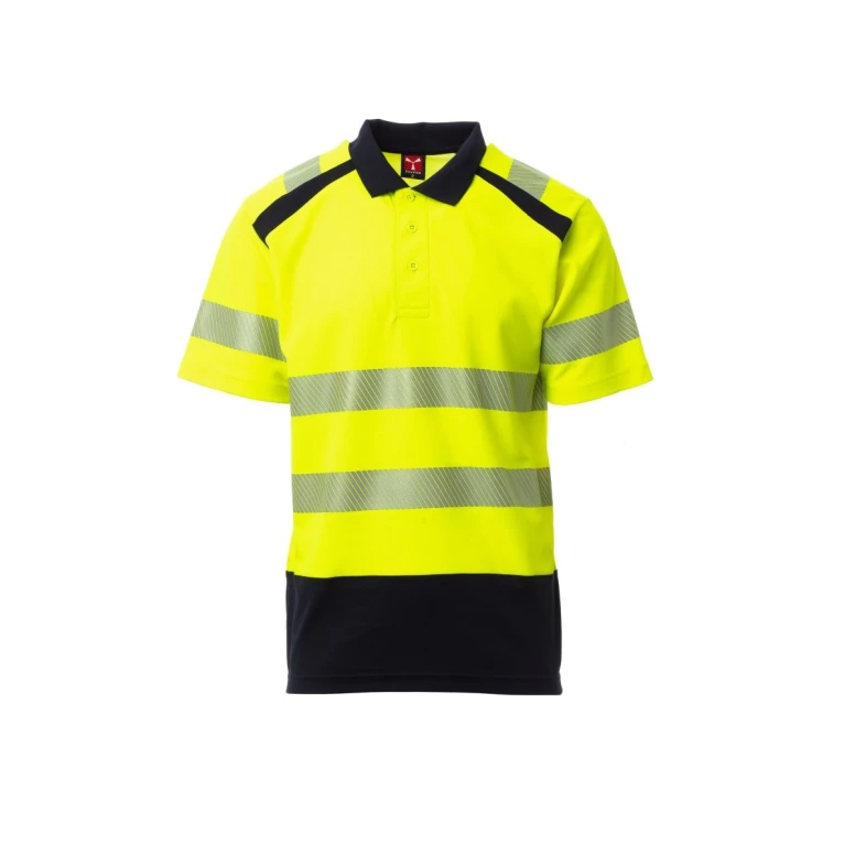 Zweifarbige Arbeits-Polo mit hoher Sichtbarkeit Payper Road AY 7604