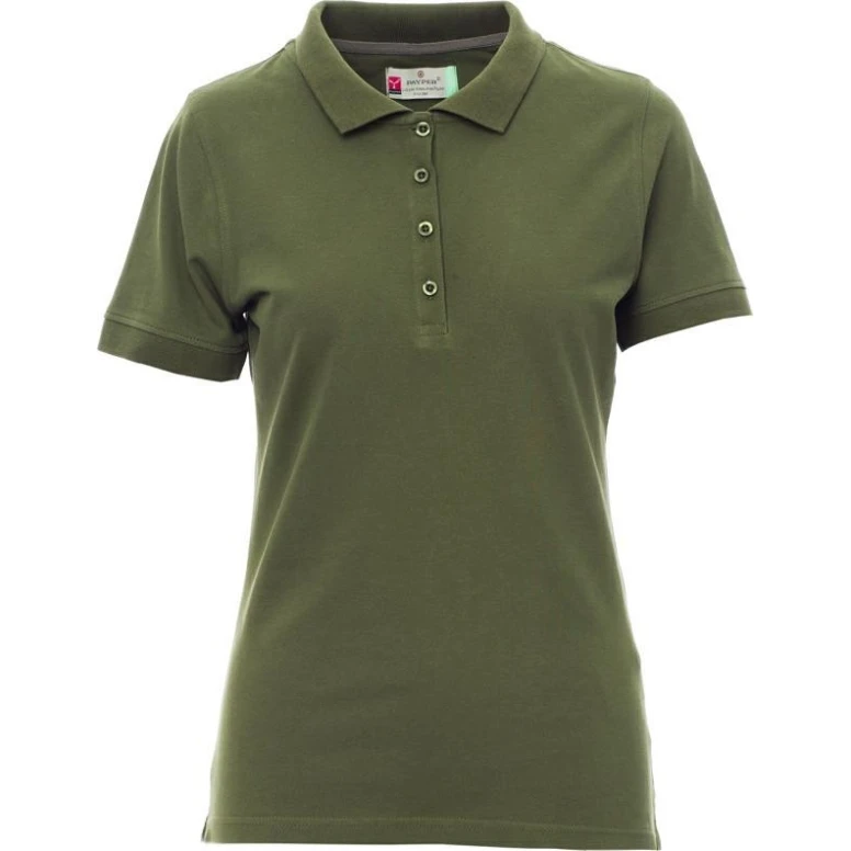 Arbeits-Polo Venice Damen Kurzarm mit Seitlichen Verstärkungen aus 100% Baumwolle - Payper AY 7439