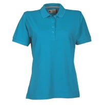 Arbeits-Polo Venice Damen Kurzarm mit Seitlichen Verstärkungen aus 100% Baumwolle - Payper AY 7439