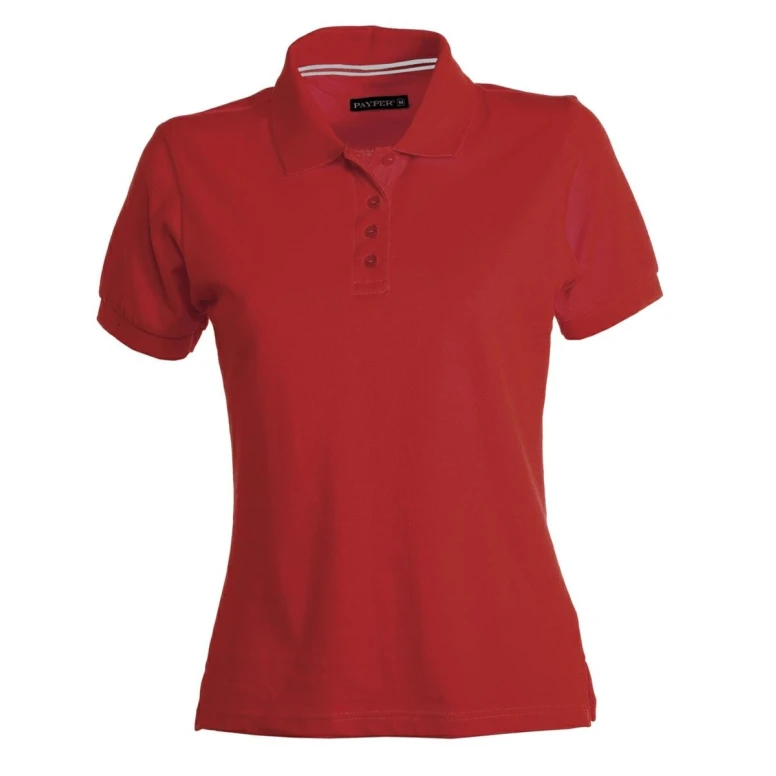 Arbeits-Polo Venice Damen Kurzarm mit Seitlichen Verstärkungen aus 100% Baumwolle - Payper AY 7439