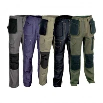 Arbeits Hose Cofra Mehrtaschen Rotterdam 100 % Baumwolle Canvas V051-0-00