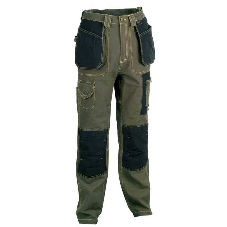 Arbeits Hose Cofra Mehrtaschen Rotterdam 100 % Baumwolle Canvas V051-0-00