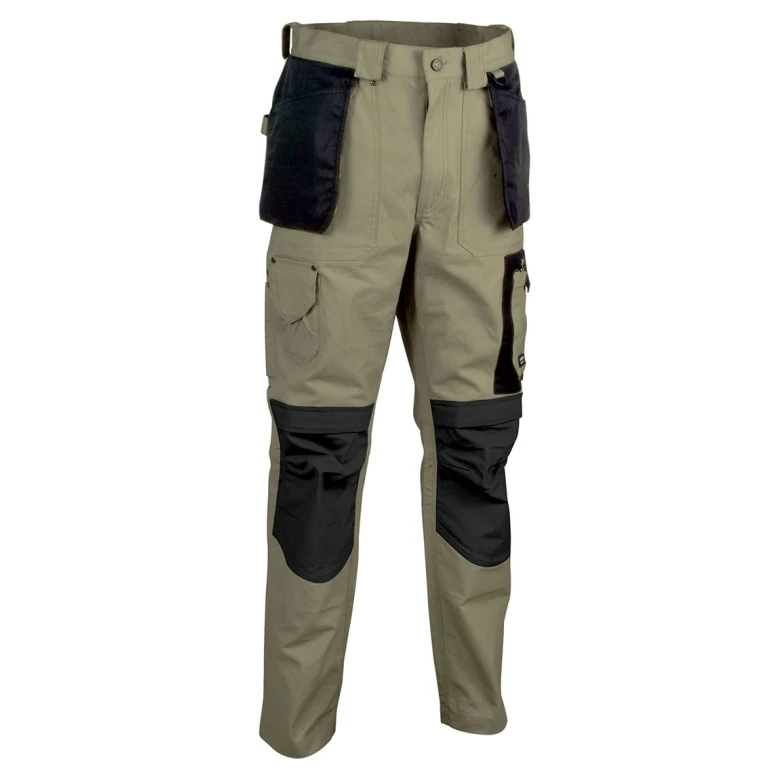 Arbeits Hose Cofra Mehrtaschen Rotterdam 100 % Baumwolle Canvas V051-0-00