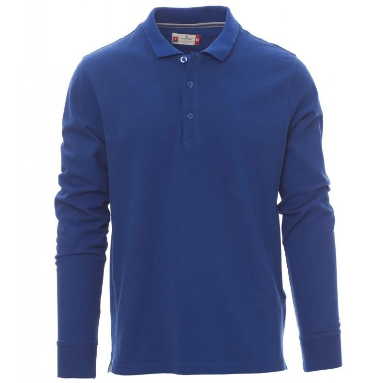 Langarm-Poloshirt Florence mit Stretch-Nähten aus Baumwolle - Payper AY 7515