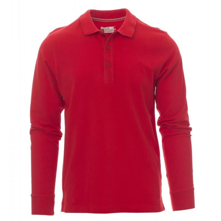 Langarm-Poloshirt Florence mit Stretch-Nähten aus Baumwolle - Payper AY 7515