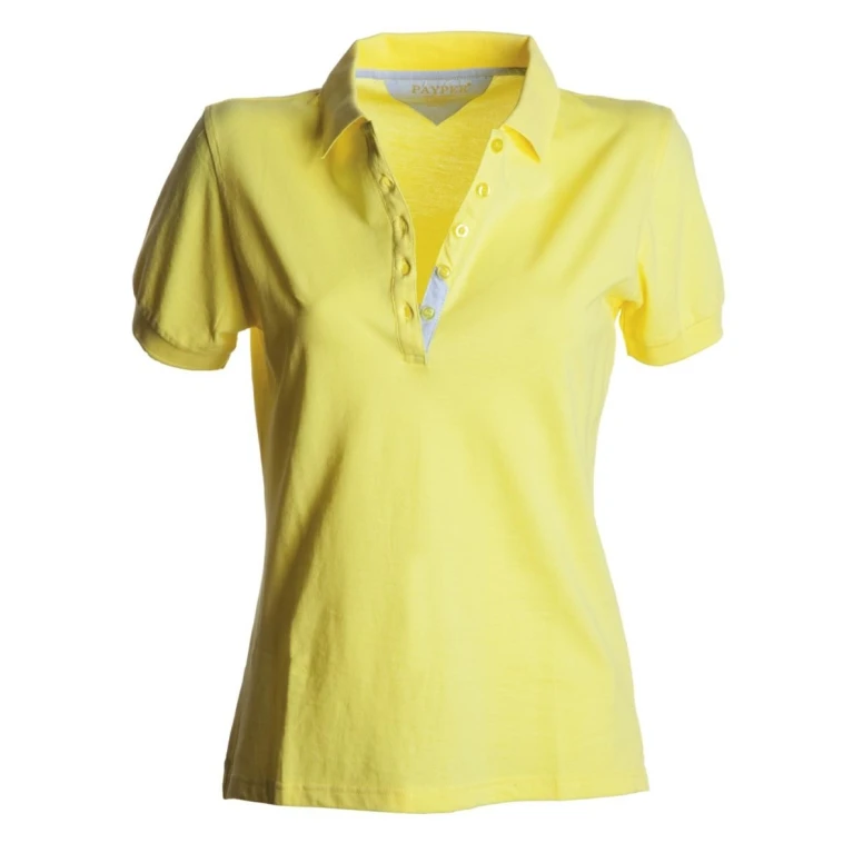 Kurzarm-Polo 100% Baumwolle Glamour - Payper AY 7413