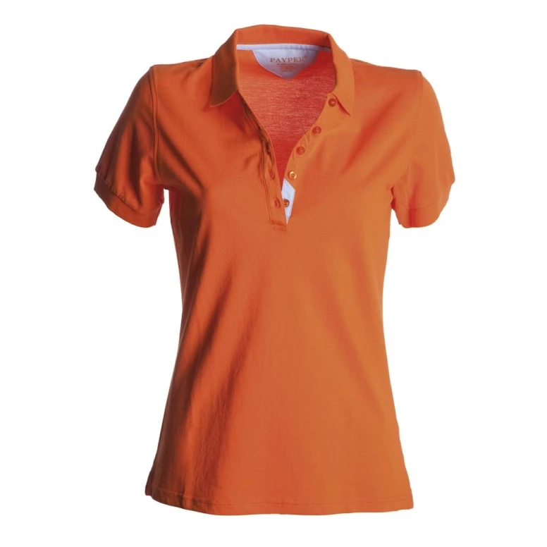 Kurzarm-Polo 100% Baumwolle Glamour - Payper AY 7413
