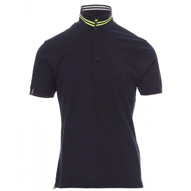 Kurzarm-Polo Nautic mit fluoreszierenden Streifen am Kragen - Payper AY 7416
