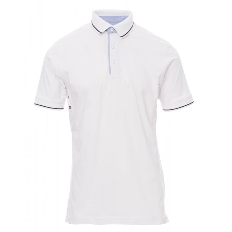 Kurzarm-Polo Cambridge mit Oxford-Innenstoff AY 7433