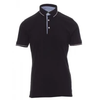 Kurzarm-Polo Cambridge mit Oxford-Innenstoff AY 7433