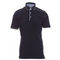 Kurzarm-Polo Cambridge mit Oxford-Innenstoff AY 7433