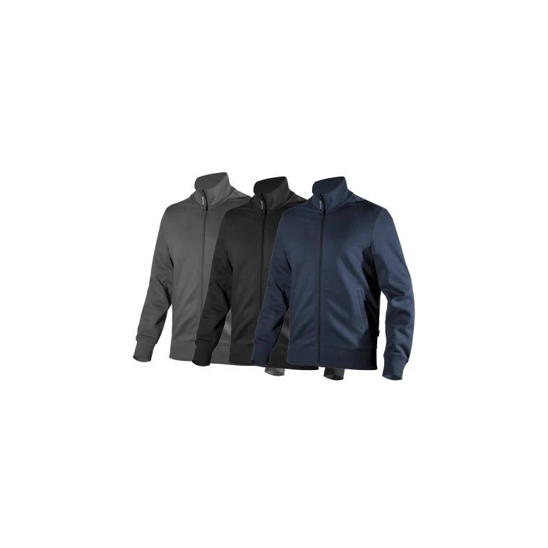 Arbeits-Sweatshirt mit durchgehendem Reißverschluss aus Polyester und Baumwolle Sweatshirt Industry FZ 702.176222