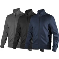 Arbeits-Sweatshirt mit durchgehendem Reißverschluss aus Polyester und Baumwolle Sweatshirt Industry FZ 702.176222