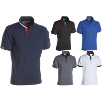 Herren-Polo Memphis mit kurzen Ärmeln und seitlichem Verstärkungstape - Payper AY 7414