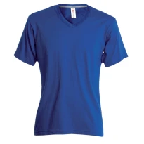 T-Shirt mit V-Ausschnitt und kurzen Ärmeln aus 100% Baumwolle V-Neck Damen - Payper AY 7464