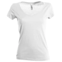 T-Shirt mit V-Ausschnitt und kurzen Ärmeln aus 100% Baumwolle Fencer - Payper 2