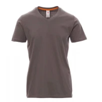 T-Shirt mit V-Ausschnitt und kurzen Ärmeln aus Baumwolle V-Neck - Payper