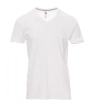 T-Shirt mit V-Ausschnitt und kurzen Ärmeln aus Baumwolle V-Neck - Payper