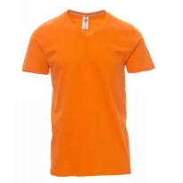T-Shirt mit V-Ausschnitt und kurzen Ärmeln aus Baumwolle V-Neck - Payper