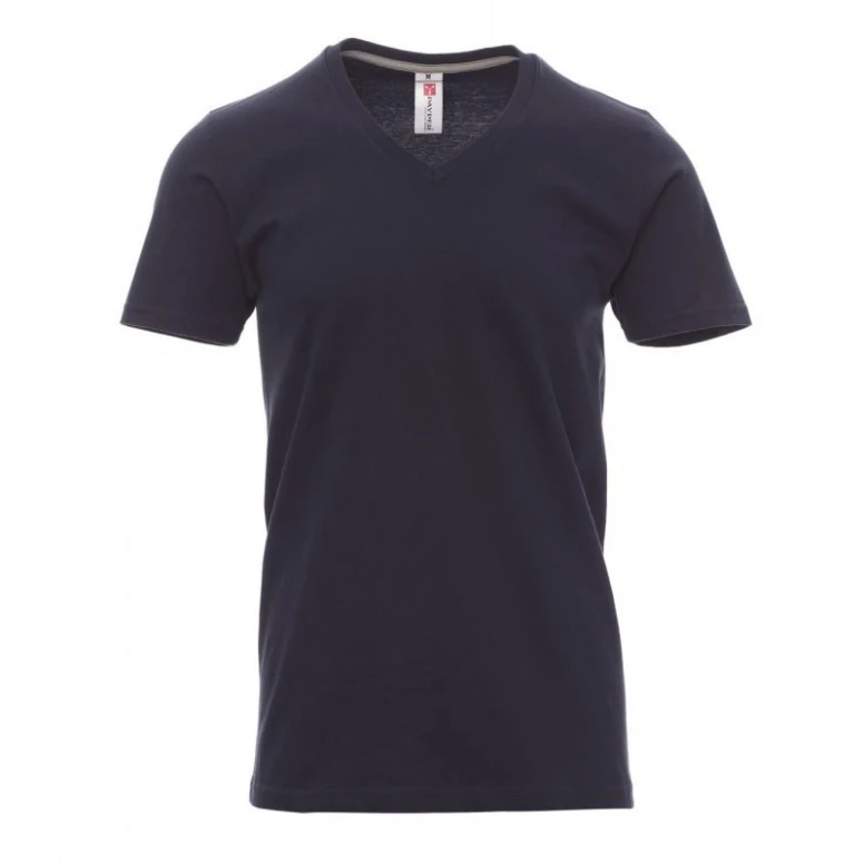 T-Shirt mit V-Ausschnitt und kurzen Ärmeln aus Baumwolle V-Neck - Payper