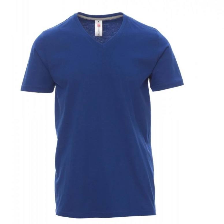 T-Shirt mit V-Ausschnitt und kurzen Ärmeln aus Baumwolle V-Neck - Payper