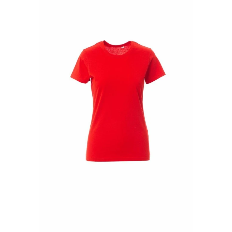 Kurzarm-Rundhals-T-Shirt aus 100% Baumwolle Free für Damen - Payper FREE LADY