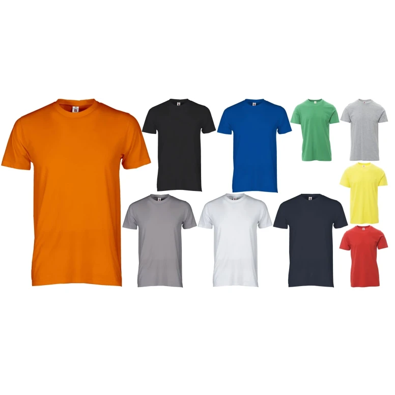 T-Shirt Rundhals Kurzarm 100% Baumwolle Print - Payper AY 7450
