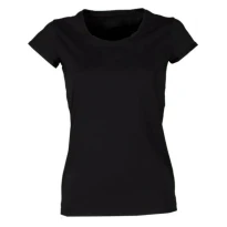 Kurzarm-Rundhals-T-Shirt aus 100% Baumwolle Party Lady - Payper