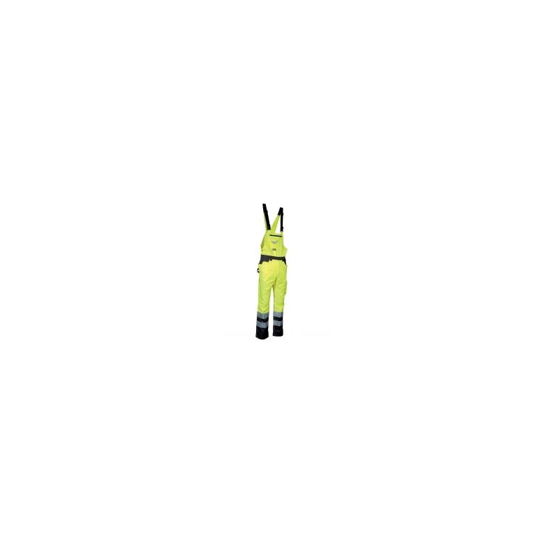 Hochsichtbare Latzhose mit Mehrfach-Taschen Cofra Bright V020-0-00