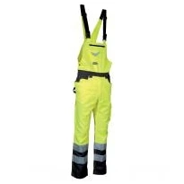 Hochsichtbare Latzhose mit Mehrfach-Taschen Cofra Bright V020-0-00
