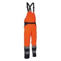 Hochsichtbare Latzhose mit Mehrfach-Taschen Cofra Lamp V334-0-02