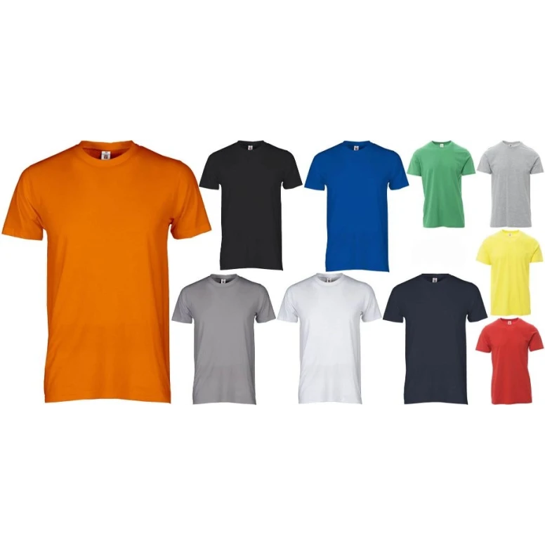 Kurzarm-T-Shirt Rundhals aus Baumwolle - Payper AY 7465