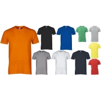 Kurzarm-T-Shirt Rundhals aus Baumwolle - Payper AY 7465