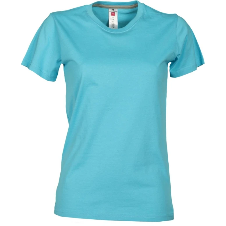 Damen Kurzarm-T-Shirt Rundhals aus Baumwolle - Payper SUNRISE LADY