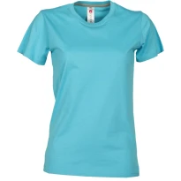 Damen Kurzarm-T-Shirt Rundhals aus Baumwolle - Payper SUNRISE LADY