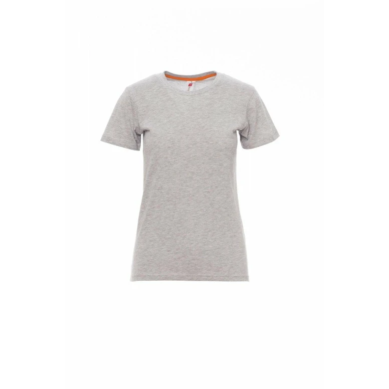 Damen Kurzarm-T-Shirt Rundhals aus Baumwolle - Payper AY 7446