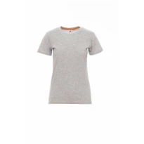 Damen Kurzarm-T-Shirt Rundhals aus Baumwolle - Payper AY 7446