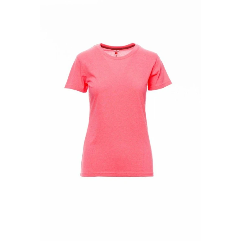 Damen Kurzarm-T-Shirt Rundhals aus Baumwolle - Payper AY 7446