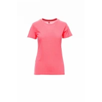 Damen Kurzarm-T-Shirt Rundhals aus Baumwolle - Payper AY 7446
