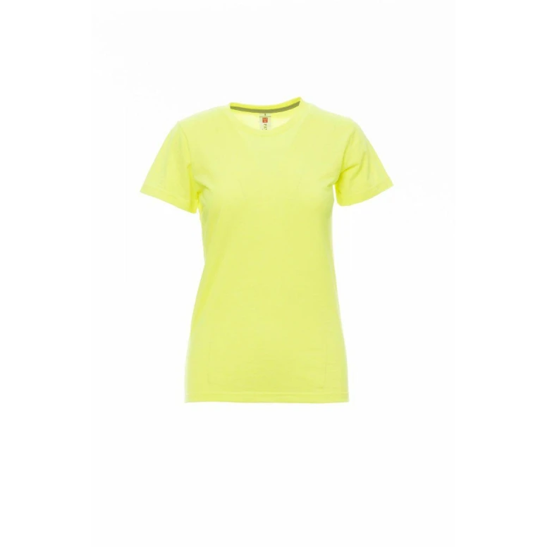 Damen Kurzarm-T-Shirt Rundhals aus Baumwolle - Payper AY 7446