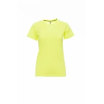 Damen Kurzarm-T-Shirt Rundhals aus Baumwolle - Payper AY 7446