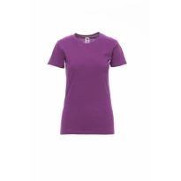 Damen Kurzarm-T-Shirt Rundhals aus Baumwolle - Payper AY 7446