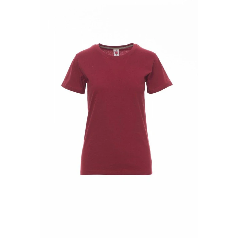 Damen Kurzarm-T-Shirt Rundhals aus Baumwolle - Payper AY 7446
