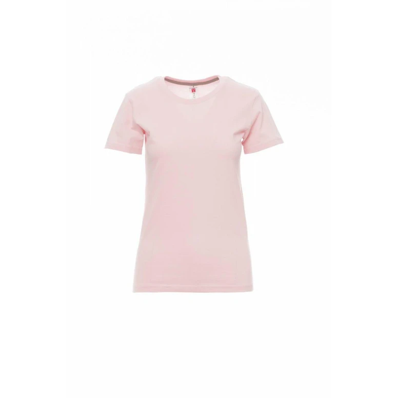 Damen Kurzarm-T-Shirt Rundhals aus Baumwolle - Payper AY 7446