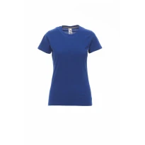 Damen Kurzarm-T-Shirt Rundhals aus Baumwolle - Payper AY 7446
