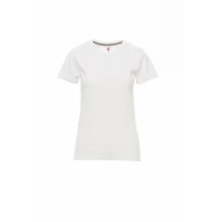 Damen Kurzarm-T-Shirt Rundhals aus Baumwolle - Payper AY 7446