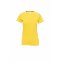 Damen Kurzarm-T-Shirt Rundhals aus Baumwolle - Payper AY 7446