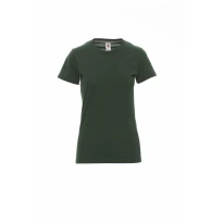 Damen Kurzarm-T-Shirt Rundhals aus Baumwolle - Payper AY 7446