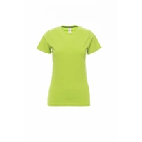 Damen Kurzarm-T-Shirt Rundhals aus Baumwolle - Payper AY 7446