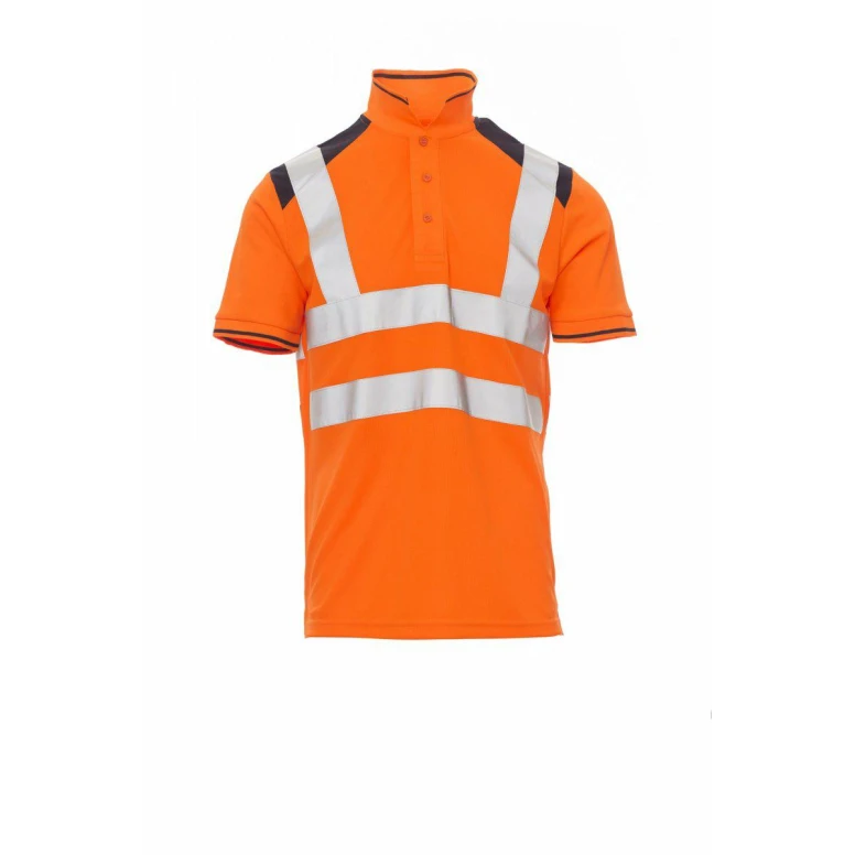 Zweifarbiges Arbeits-Poloshirt mit hoher Sichtbarkeit - Payper Guard+